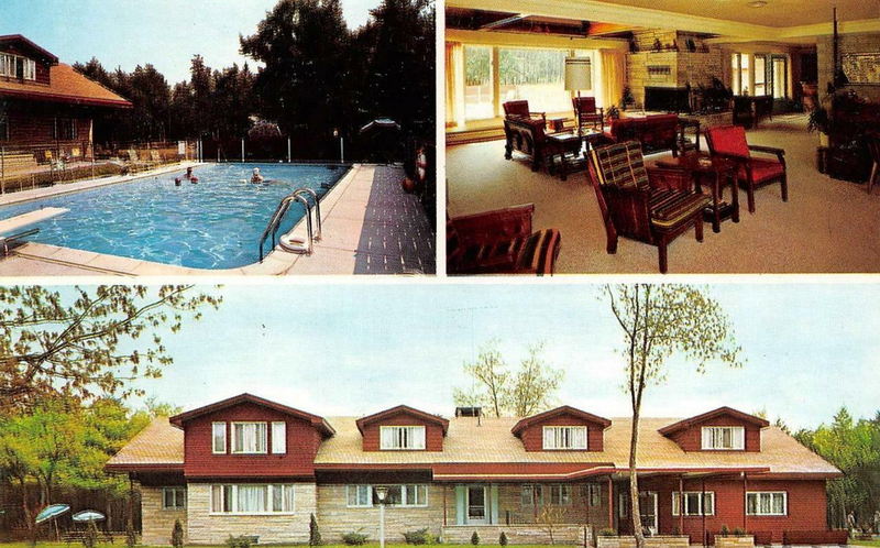 Rodeway Inn (Camp INN Lodge, Redwood Motor Lodge) - Vintage Postcard